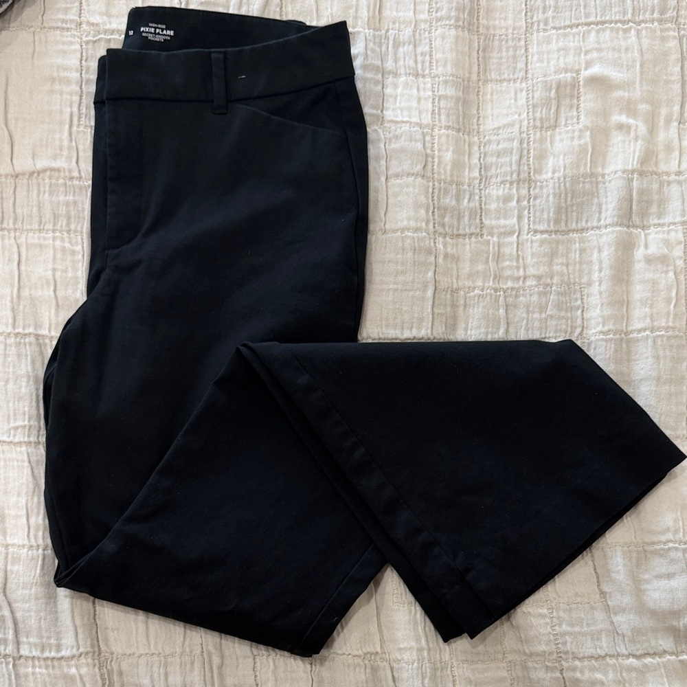 Old Navy Women's Black Flare Pants